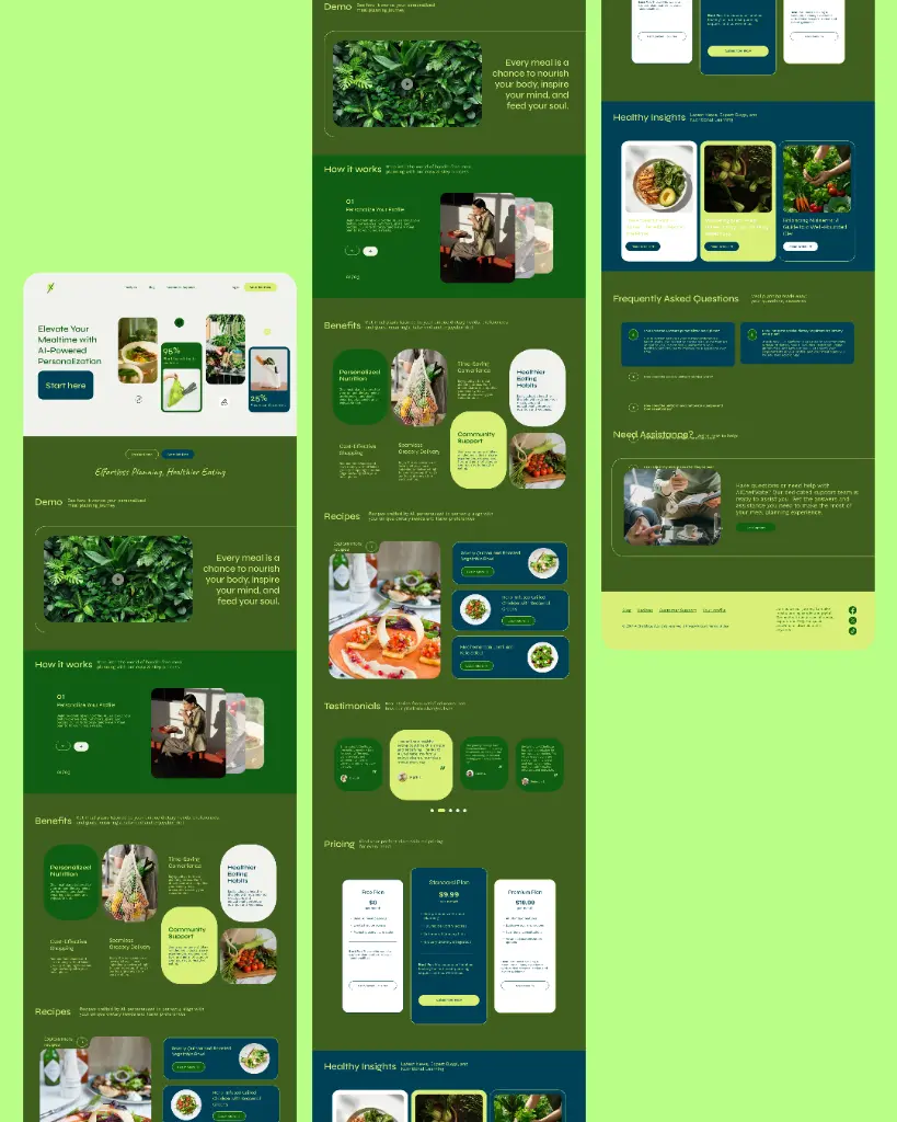 AIChef Landing Page Hero Section