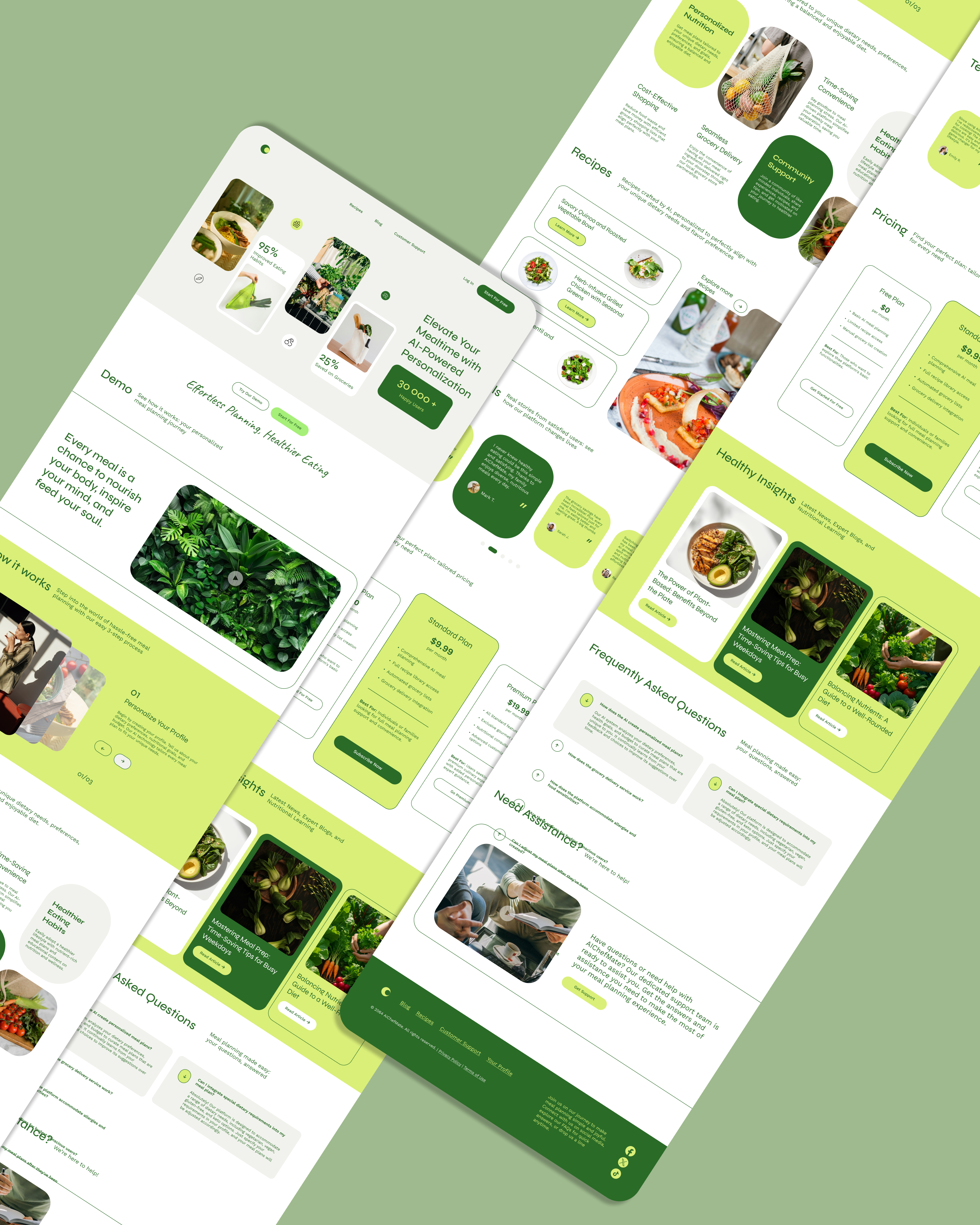 Positivus landing page design 2