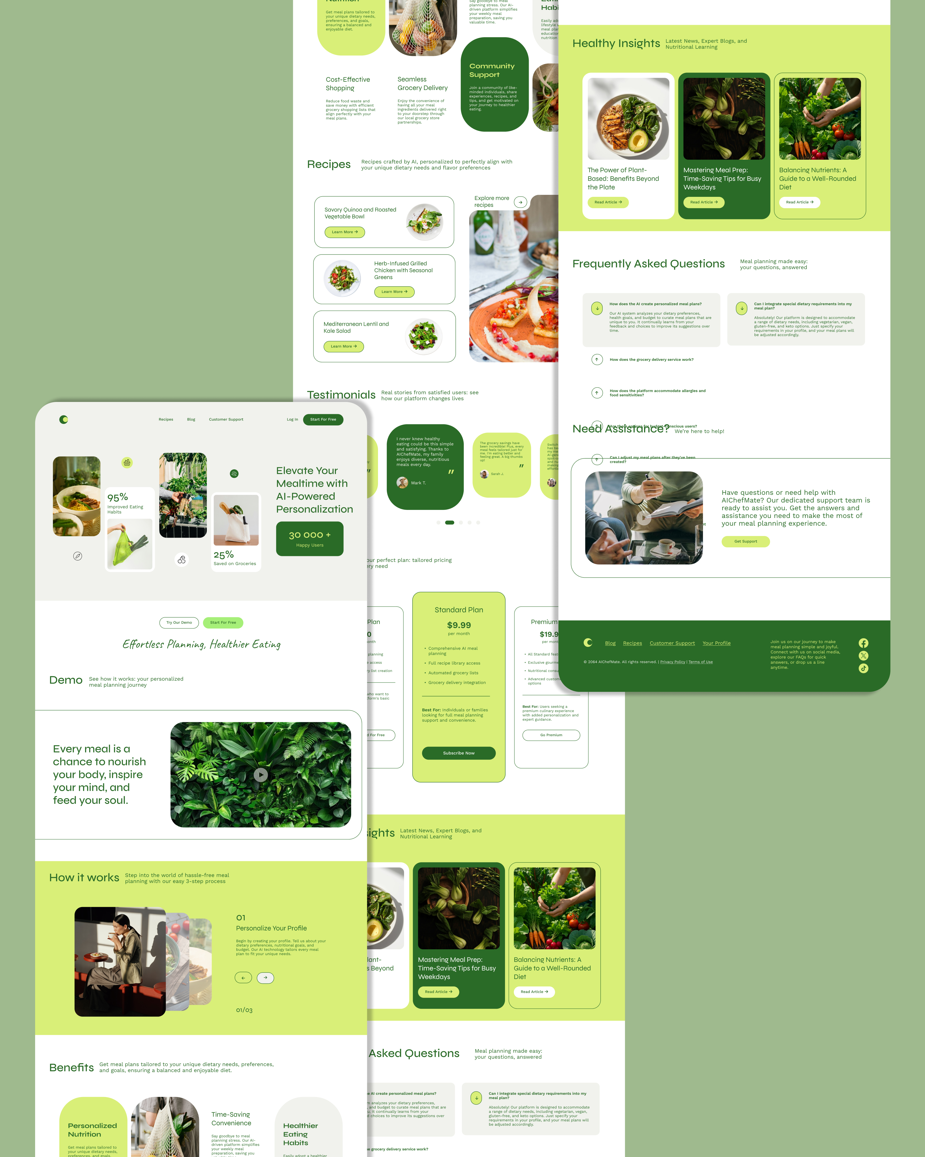 Positivus Landing Page landing page project preview