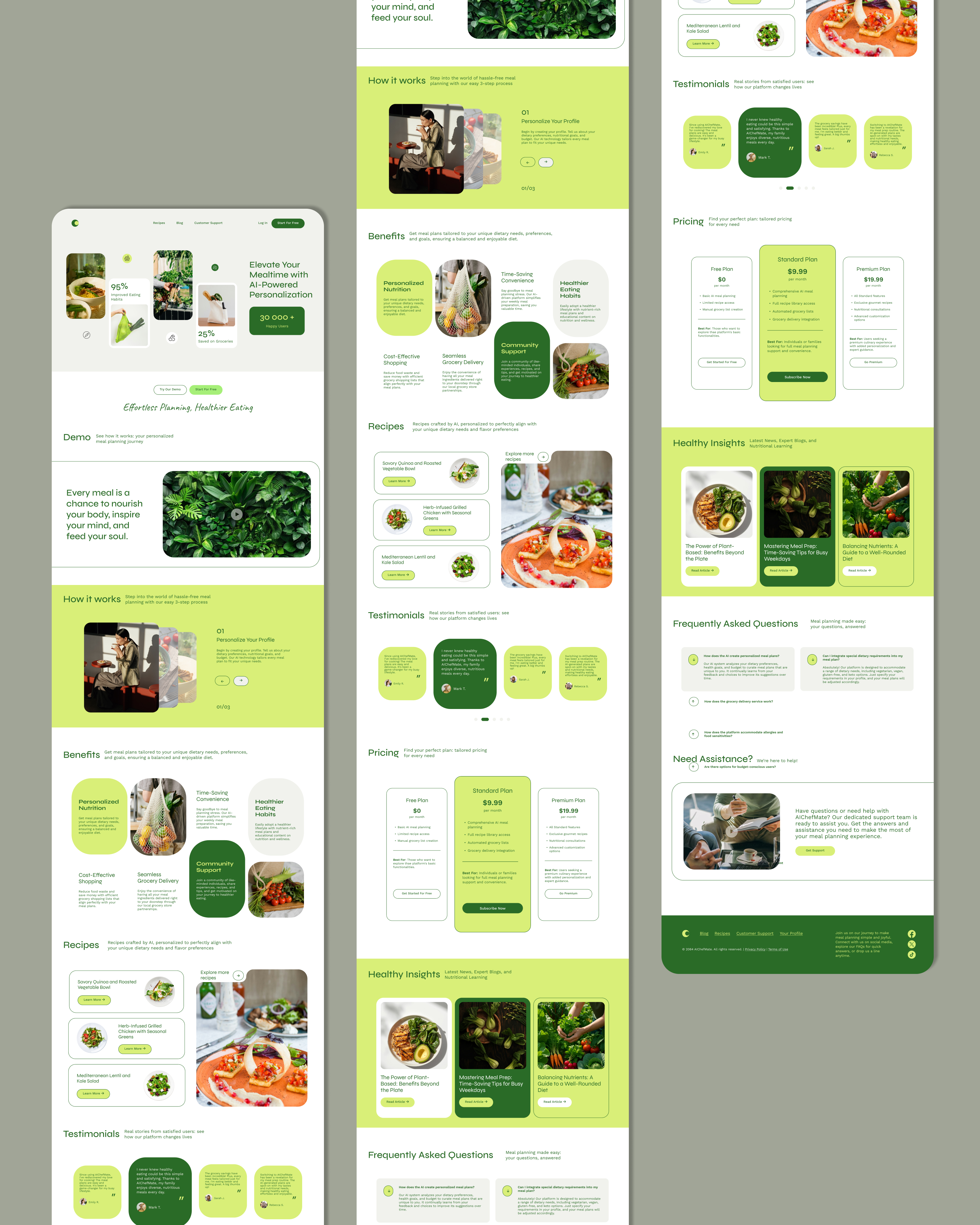 Positivus landing page design 3